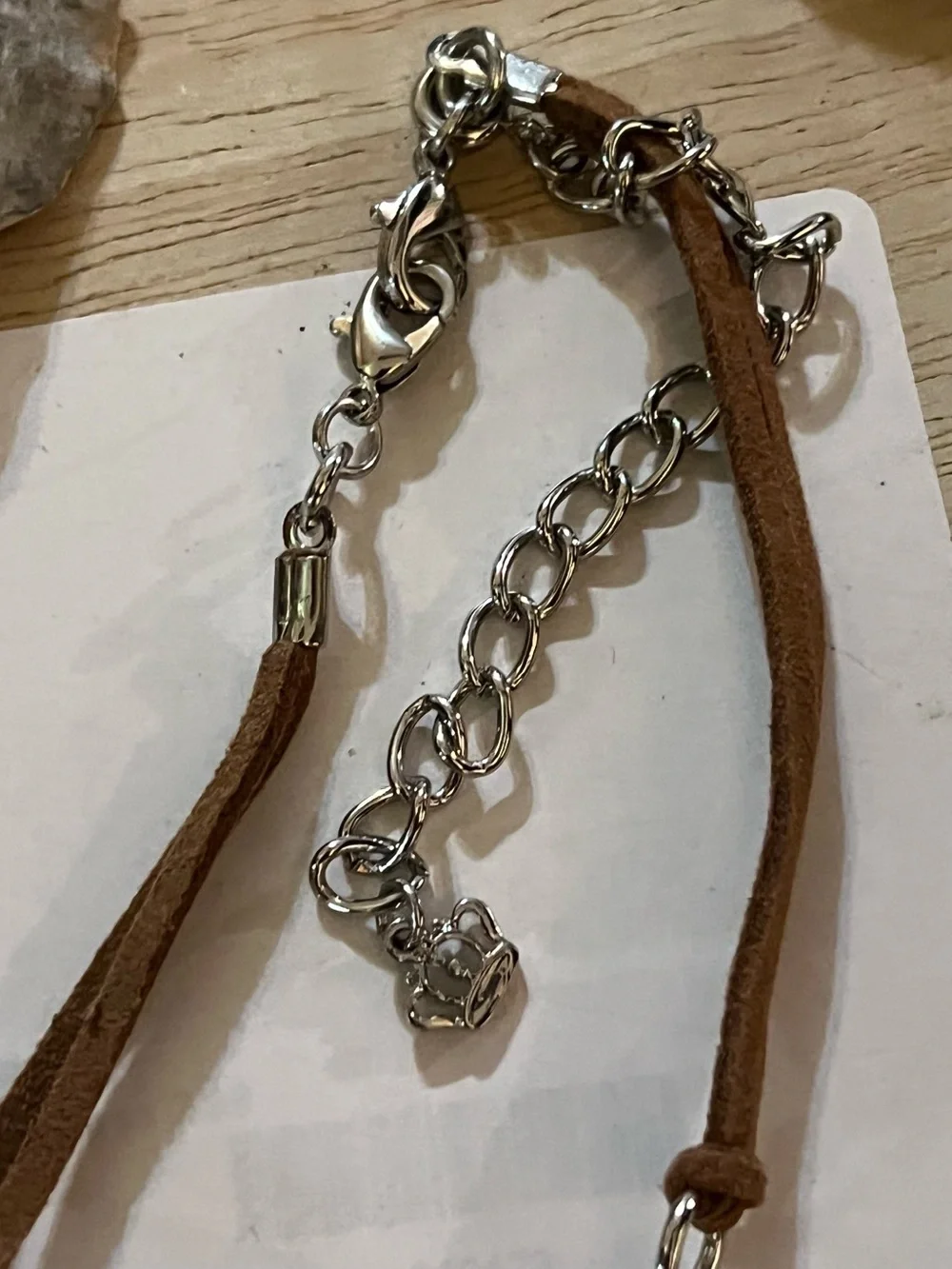 Premier Designs Brown, Cream & Yellow Mixed Bead Necklace